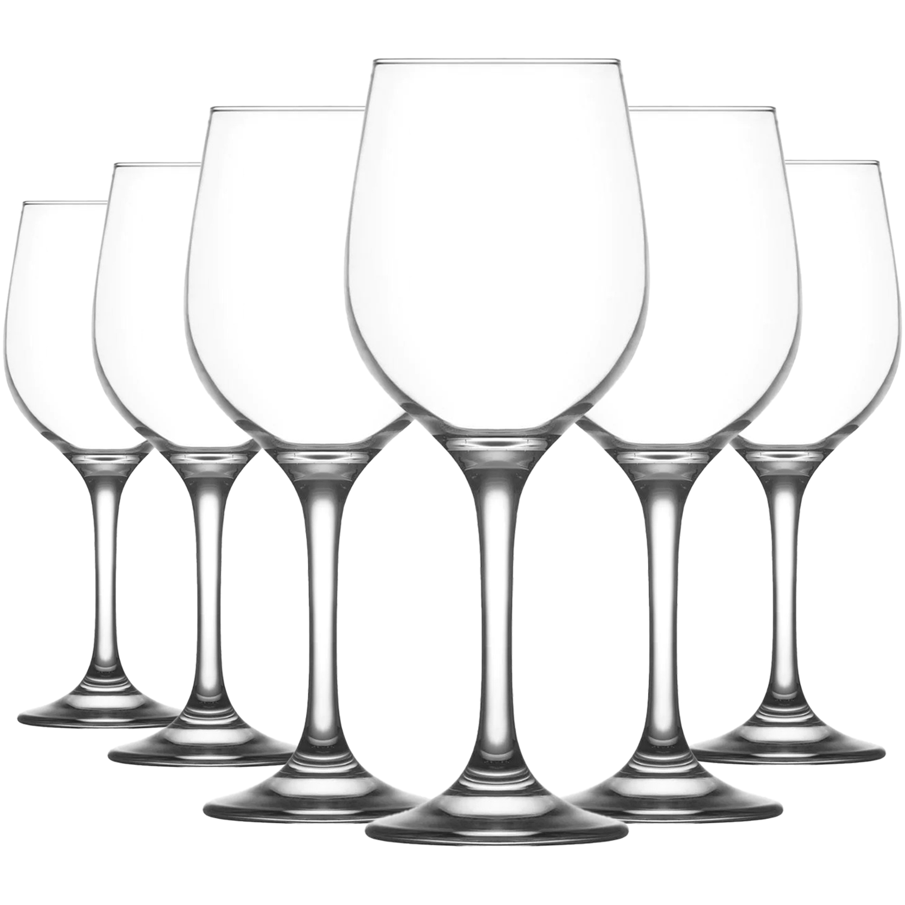 Jogo de Taças de Vidro Fame para Vinho 6 Peças 480ml - Lav