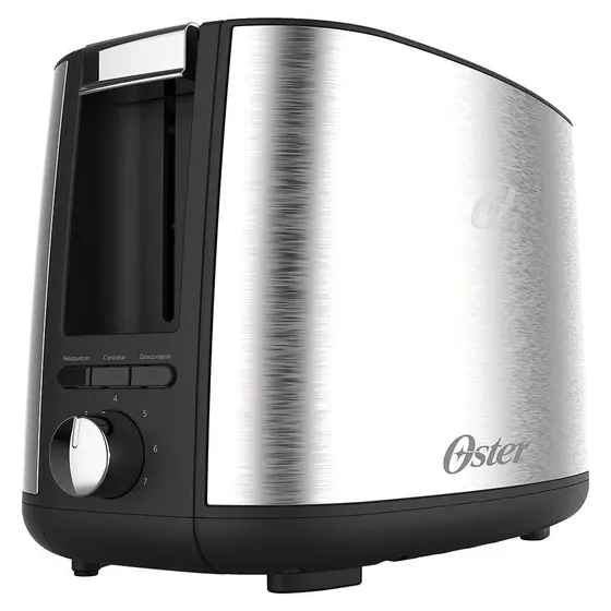 Torradeira Elétrica Oster Inox 750W 220V OTOR600